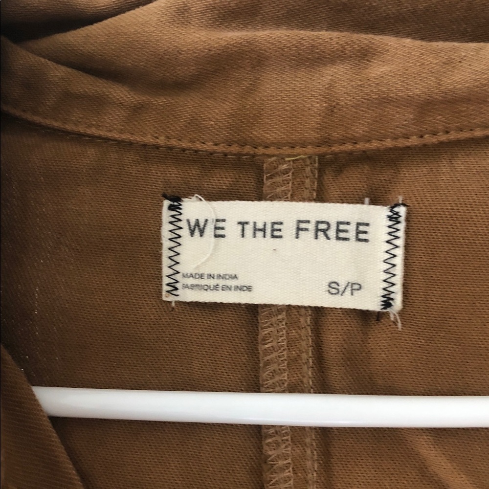We The Free Brown Jumpsuit